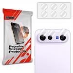 Set de 2 protectii camera foto GrizzGlass HybridGlass compatibile cu Vivo X300 FE, Transparent 2 - lerato.ro