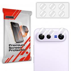 Set de 2 protectii camera foto GrizzGlass HybridGlass compatibile cu Vivo X300 FE, Transparent