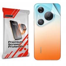 Folii protectie telefoane Huawei, Folie protectie pentru spatele telefonului GrizzGlass SatinSkin compatibila cu Huawei Pura 90 Pro Max, Transparent, lerato.ro