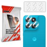 Set de 2 protectii camera foto GrizzGlass HybridGlass compatibile cu Motorola Moto G87, Transparent 2 - lerato.ro