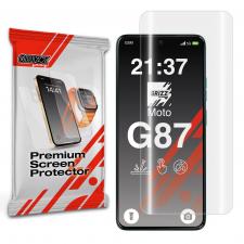Folii protectie Motorola Moto G87, Folie protectie GrizzGlass Hydrofilm compatibila cu Motorola Moto G87, Transparent, lerato.ro