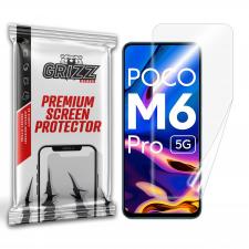 Folii protectie telefoane Xiaomi, Folie protectie GrizzGlass CeramicFilm compatibila cu Xiaomi Poco M6 Pro 5G, Transparent, lerato.ro