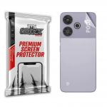 Folie protectie pentru spatele telefonului GrizzGlass SatinSkin compatibila cu Xiaomi Poco M6 Plus 5G, Transparent 2 - lerato.ro