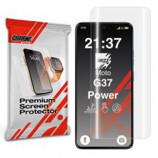 Folie protectie GrizzGlass Hydrofilm compatibila cu Motorola Moto G37 Power, Transparent