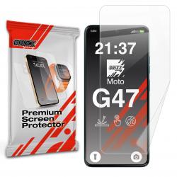 Folie protectie GrizzGlass CeramicFilm compatibila cu Motorola Moto G47, Transparent