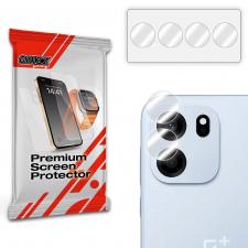 Folii protectie telefoane OnePlus, Set de 2 protectii camera foto GrizzGlass HybridGlass compatibile cu OnePlus Nord CE6 Lite, Transparent, lerato.ro
