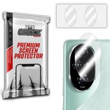 Folii protectie telefoane Honor, Set de 2 protectii camera foto GrizzGlass HybridGlass compatibile cu Honor 200, Transparent, lerato.ro