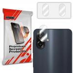 Set de 2 protectii camera foto GrizzGlass HybridGlass compatibile cu Samsung Galaxy M07, Transparent 2 - lerato.ro