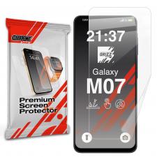 Folie protectie GrizzGlass CeramicFilm compatibila cu Samsung Galaxy M07, Transparent