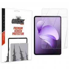 Folii tablete, Folie protectie sticla hibrid GrizzGlass HybridGlass compatibila cu Oppo Pad 3, Transparent, lerato.ro