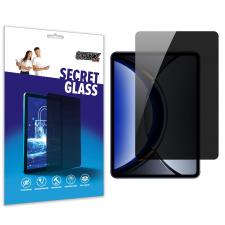 Folie protectie sticla hibrid GrizzGlass SecretGlass Privacy compatibila cu Oppo Pad 3 Pro, Negru