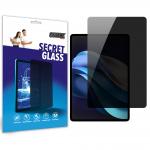 Folie protectie sticla hibrid GrizzGlass SecretGlass Privacy compatibila cu Vivo Pad 3 Pro, Negru 2 - lerato.ro