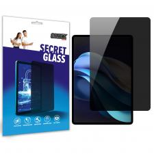 Folie protectie sticla hibrid GrizzGlass SecretGlass Privacy compatibila cu Vivo Pad 3 Pro, Negru