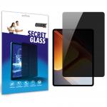 Folie protectie sticla hibrid GrizzGlass SecretGlass Privacy compatibila cu Vivo IQOO Pad2, Negru 2 - lerato.ro