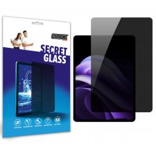 Folie protectie sticla hibrid GrizzGlass SecretGlass Privacy compatibila cu Vivo Pad 3, Negru