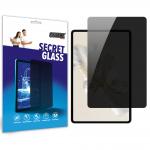 Folie protectie sticla hibrid GrizzGlass SecretGlass Privacy compatibila cu Honor Pad 9, Negru 2 - lerato.ro