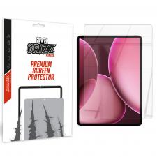 Folii tablete, Folie protectie sticla hibrid GrizzGlass HybridGlass compatibila cu Oppo Pad 4 Pro, Transparent, lerato.ro
