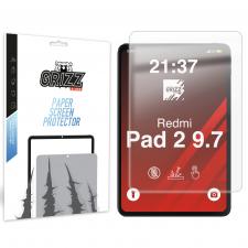 Folie protectie dispay GrizzGlass PaperScreen compatibila cu Xiaomi Redmi Pad 2, 9.7 inch, Transparent