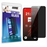 Folie sticla hibrid GrizzGlass SecretGlass Privacy compatibila cu Motorola Moto G05, Negru 2 - lerato.ro