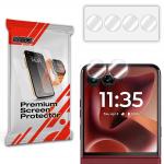 Set de 2 protectii camera foto GrizzGlass HybridGlass compatibile cu Motorola Razr 60 Ultra, Transparent 2 - lerato.ro