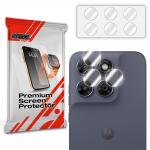 Set de 2 protectii camera foto GrizzGlass HybridGlass compatibile cu Motorola Moto G67, Transparent 2 - lerato.ro