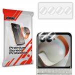 Set de 2 protectii camera foto GrizzGlass HybridGlass compatibile cu Motorola Razr 70, Transparent 2 - lerato.ro