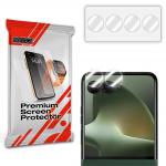 Set de 2 protectii camera foto GrizzGlass HybridGlass compatibile cu Motorola Razr 70 Plus, Transparent 2 - lerato.ro