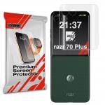 Folie protectie GrizzGlass Hydrofilm compatibila cu Motorola Razr 70 Plus, Transparent 2 - lerato.ro