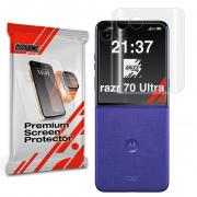 Folie protectie GrizzGlass Hydrofilm compatibila cu Motorola Razr 70 Ultra, Transparent