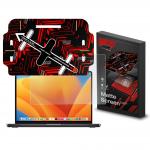 Folie protectie GrizzGlass MatteScreen Easy, Kit montare inclus, compatibila cu MacBook Pro 16 inch M5, Transparent 2 - lerato.ro