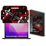 Folie protectie GrizzGlass MatteScreen Easy, Kit montare inclus, compatibila cu MacBook Pro 13 inch 2022, Transparent 2 - lerato.ro