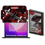 Folie protectie GrizzGlass HybridGlass Easy, Kit montare inclus, compatibila cu MacBook Pro 13 inch 2022, Transparent 2 - lerato.ro