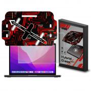 Folie protectie GrizzGlass HybridGlass Easy, Kit montare inclus, compatibila cu MacBook Pro 13 inch 2022, Transparent