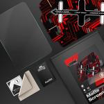 Folie protectie GrizzGlass MatteScreen Easy, Kit montare inclus, compatibila cu MacBook Air 13 inch 2022, Transparent 8 - lerato.ro