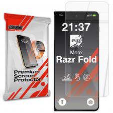 Folii protectie telefoane Motorola, Folie sticla hibrid GrizzGlass HybridGlass compatibila cu Motorola Razr Fold, Transparent, lerato.ro
