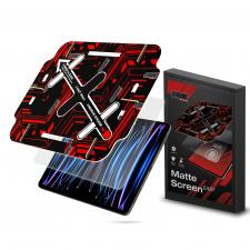 Folie protectie display GrizzGlass MatteScreen Easy, Kit montare inclus, compatibila cu iPad Pro 11 inch 2022, Transparent
