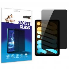Folie sticla hibrid GrizzGlass SecretGlass Privacy compatibila cu iPad Mini 2024, Negru