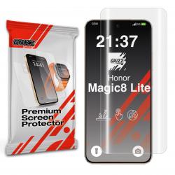 Folie protectie GrizzGlass Hydrofilm compatibila cu Honor Magic 8 Lite, Transparent
