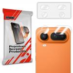 Set de 2 protectii camera foto GrizzGlass HybridGlass compatibile cu Honor Magic 8 Pro Air, Transparent 2 - lerato.ro