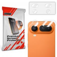 Folii protectie telefoane Honor, Set de 2 protectii camera foto GrizzGlass HybridGlass compatibile cu Honor Magic 8 Pro Air, Transparent, lerato.ro