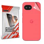 Folie protectie pentru spatele telefonului GrizzGlass SatinSkin compatibile cu Google Pixel 10a, Transparent 2 - lerato.ro