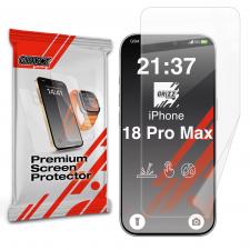 Folie protectie GrizzGlass CeramicFilm compatibila cu iPhone 18 Pro Max, Transparent