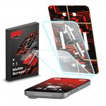 Set 2 folii protectie GrizzGlass MatteScreen Easy, Kit montare inclus, compatibile cu iPhone 18 Pro Max, Transparent 2 - lerato.ro