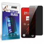 Folie protectie display GrizzGlass SecretGlass Privacy compatibila cu Samsung Galaxy Z Flip 8, Negru 2 - lerato.ro
