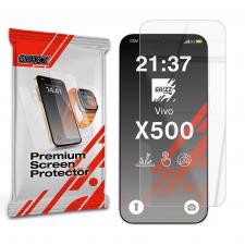 Folie protectie display GrizzGlass HybridGlass compatibila cu Vivo X500, Transparent