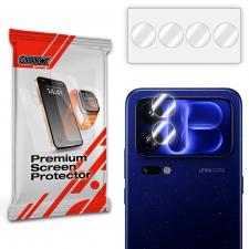 Set de 2 protectii camera foto GrizzGlass HybridGlass compatibile cu Xiaomi 18 Pro, Transparent