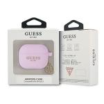 Carcasa Guess GUA3LSC4EU Silicone Charm 4G compatibila cu Apple AirPods 3 Mov 4 - lerato.ro