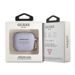Carcasa Guess GUA3SGGEU Silicone Glitter compatibila cu Apple AirPods 3 Mov 3 - lerato.ro