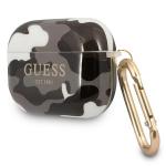 Carcasa Guess GUAPUCAMG Camouflage compatibila cu Apple AirPods Pro Negru 3 - lerato.ro