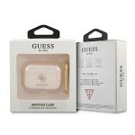 Carcasa Guess GUAPUCG4GD Glitter compatibila cu Apple AirPods Pro Gold 4 - lerato.ro